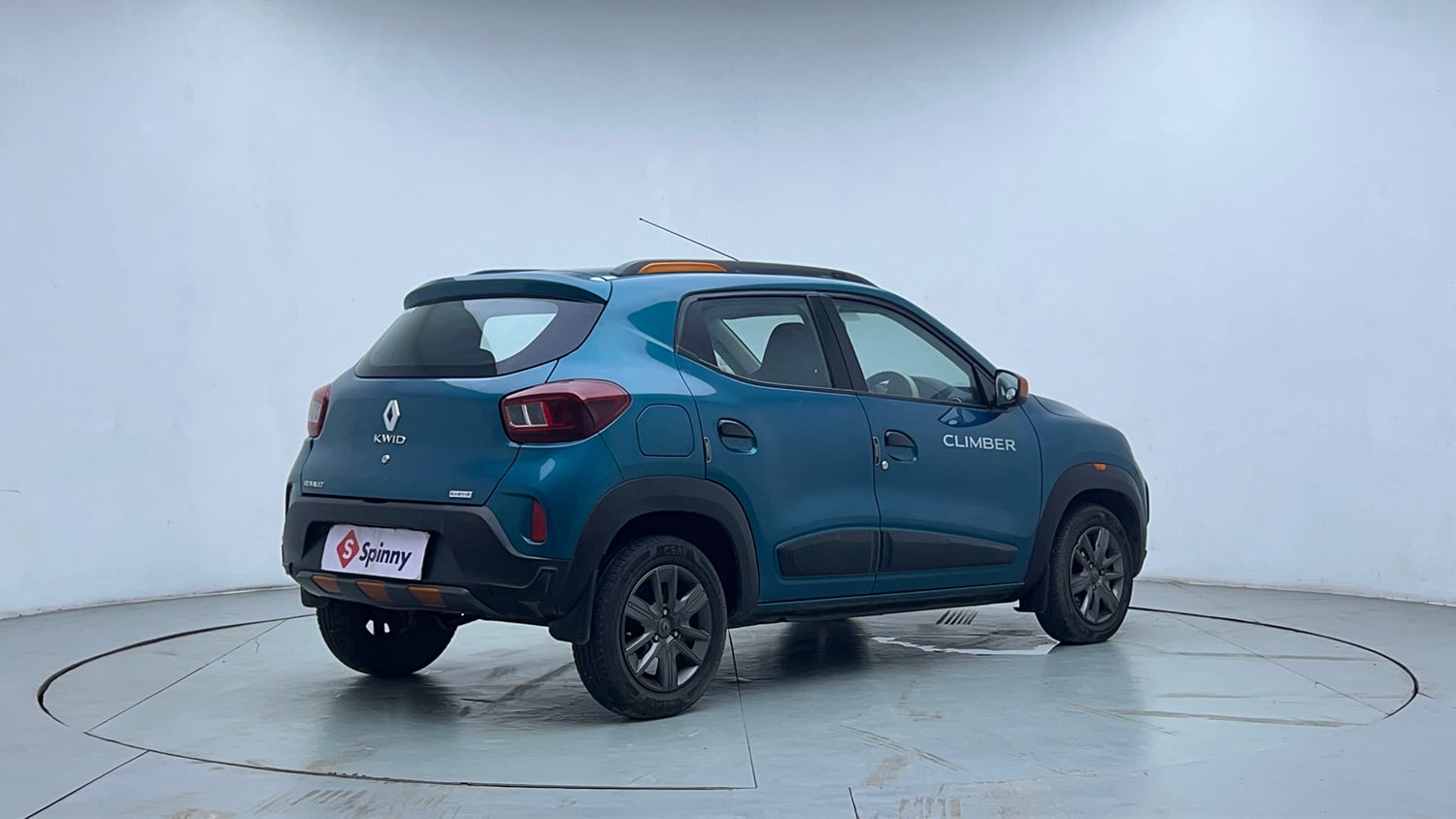 Used 2021 Renault Kwid CLIMBER 1.0 AMT Opt Petrol Automatic exterior RIGHT REAR CORNER VIEW