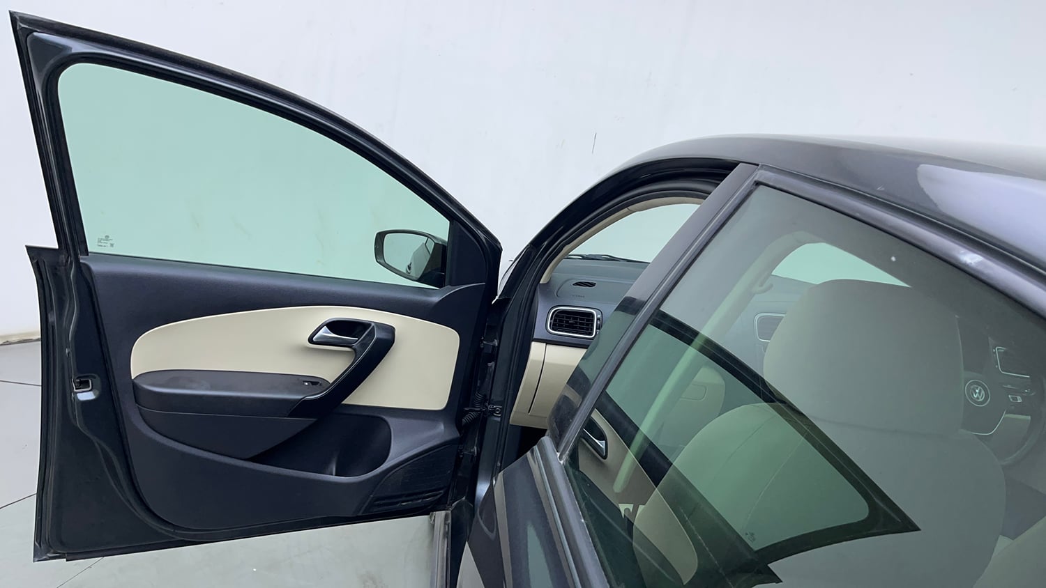 Used 2023 Volkswagen Vento Highline Plus 1.0L TSI Automatic Petrol Automatic interior LEFT FRONT DOOR OPEN VIEW