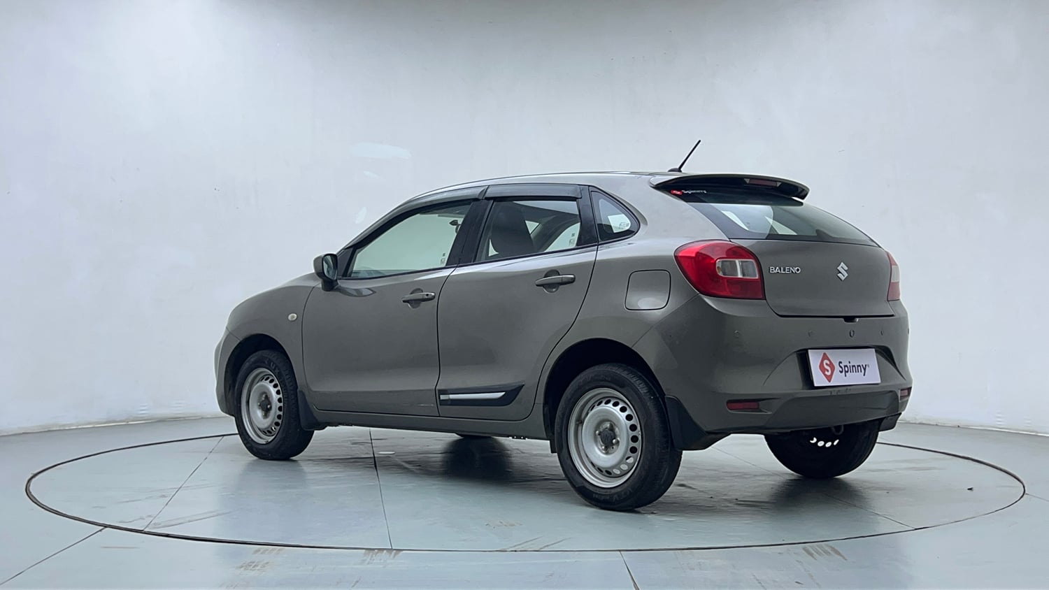 Used 2021 Maruti Suzuki Baleno Sigma Petrol Manual exterior LEFT REAR CORNER VIEW