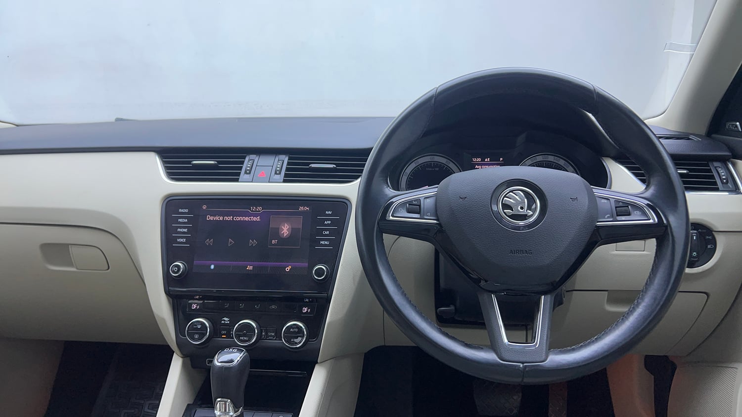 Used 2018 Skoda Octavia 1.8 TSI L&K Petrol Automatic interior STEERING VIEW