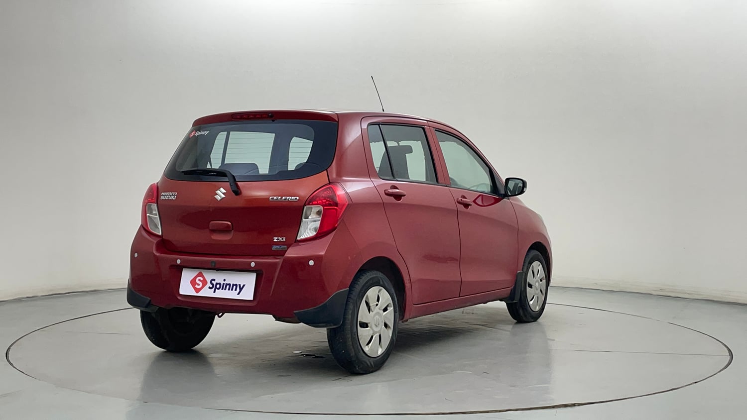 Used 2016 Maruti Suzuki Celerio ZXi AMT Petrol Automatic exterior RIGHT REAR CORNER VIEW