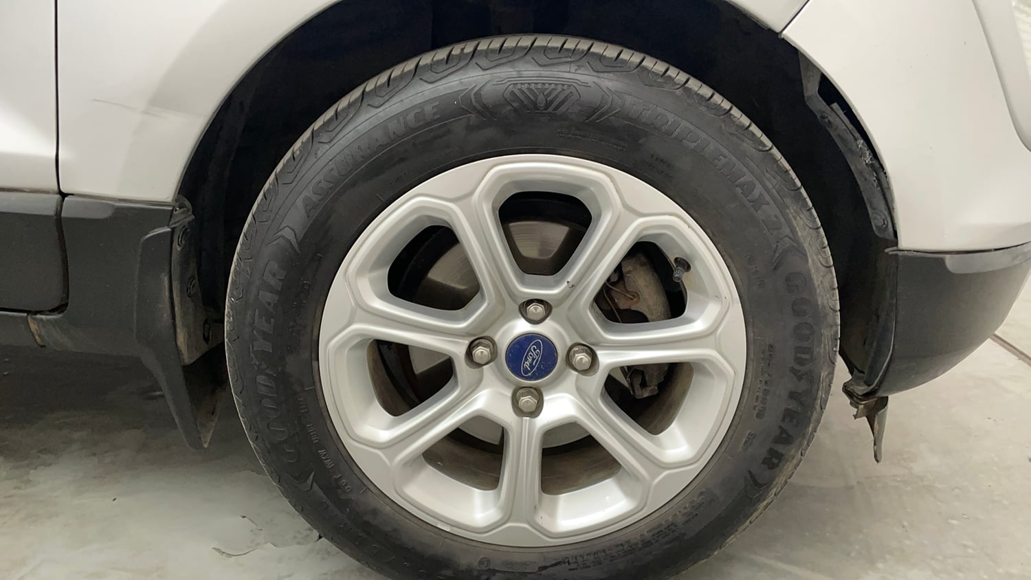 Used 2019 Ford EcoSport Titanium + 1.5L TDCi Diesel Manual tyres RIGHT FRONT TYRE RIM VIEW