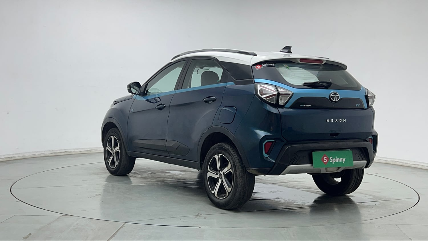 Used 2021 Tata Nexon EV XZ Plus Electric Automatic exterior LEFT REAR CORNER VIEW