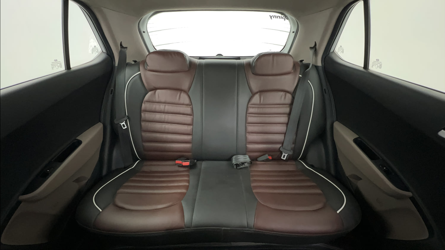 Used 2016 Hyundai Grand i10 Sportz 1.2 Kappa VTVT Petrol Manual interior REAR SEAT CONDITION VIEW