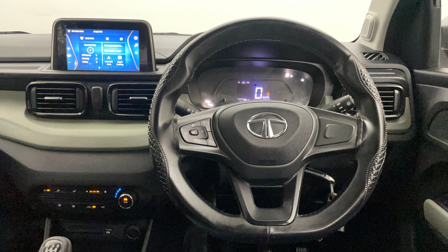 Used 2023 Tata Punch Adventure Rhythm Pack MT Petrol Manual interior STEERING VIEW