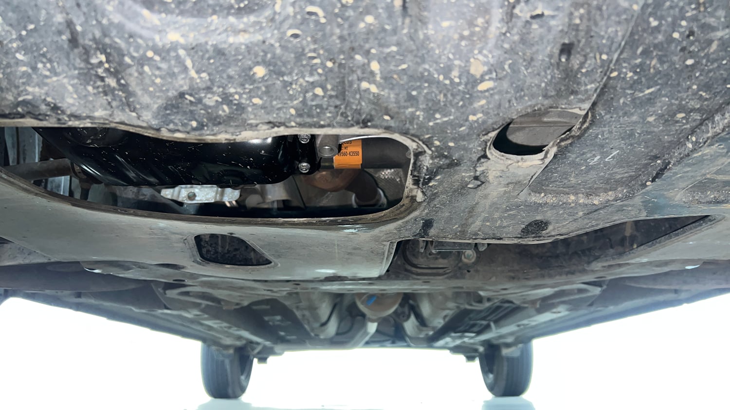 Used 2024 Hyundai Venue E 1.2 Petrol Petrol Manual extra FRONT LEFT UNDERBODY VIEW