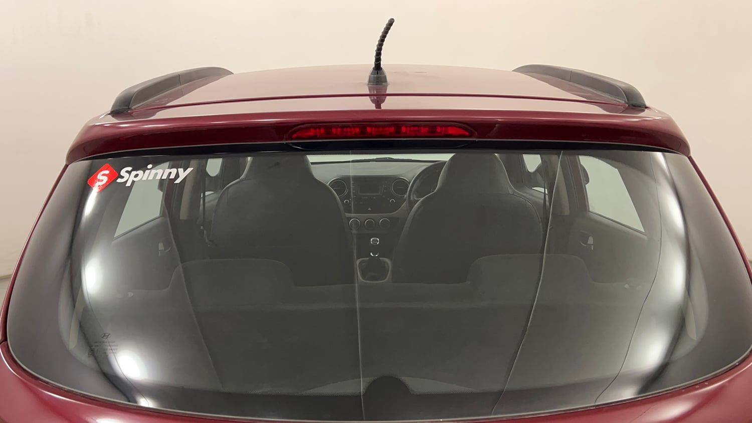 Used 2016 Hyundai Grand i10 Sportz 1.2 Kappa VTVT Petrol Manual exterior BACK WINDSHIELD VIEW