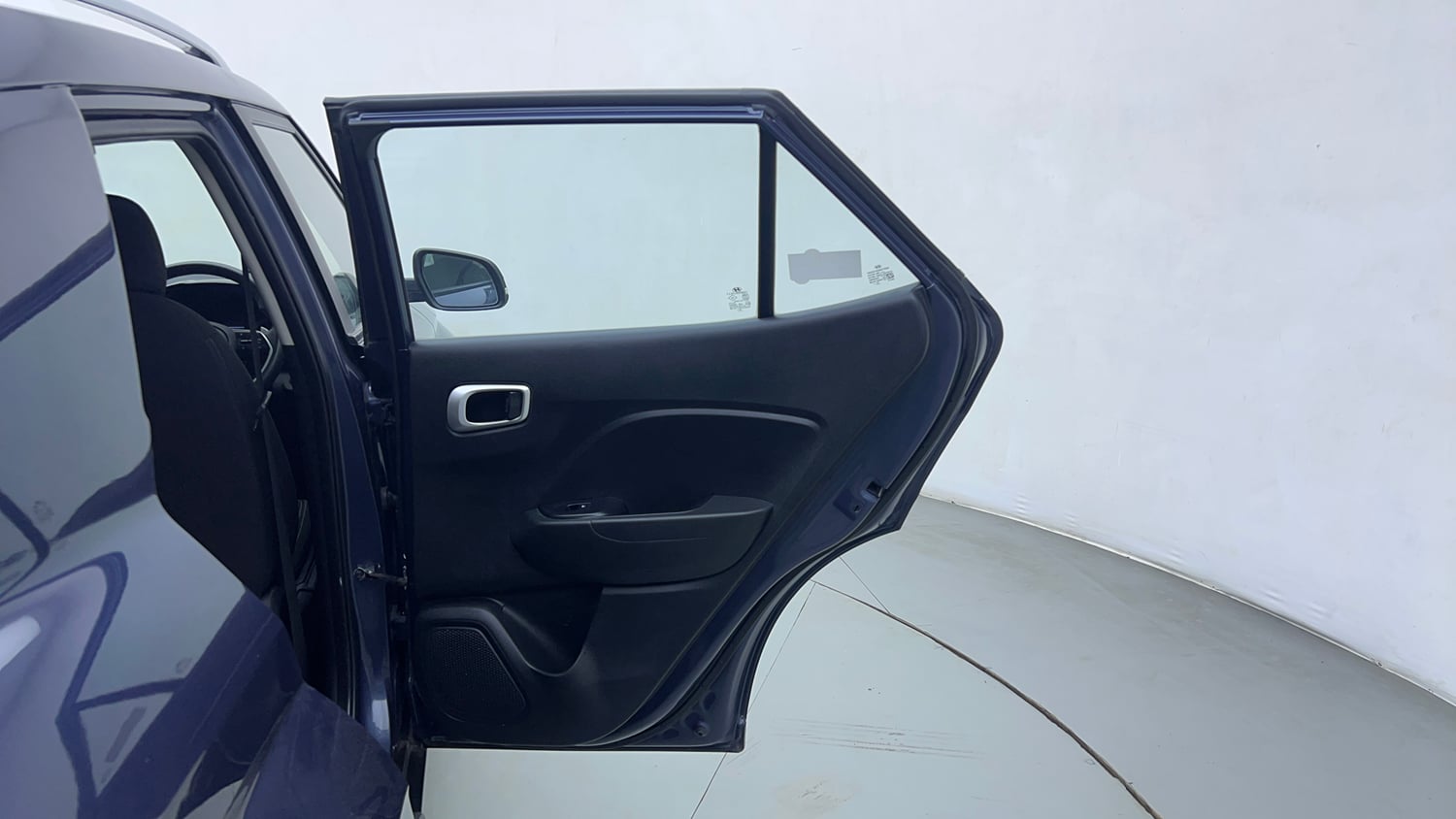 Used 2021 Hyundai Venue SX Plus 1.0 Turbo DCT Petrol Automatic interior RIGHT REAR DOOR OPEN VIEW