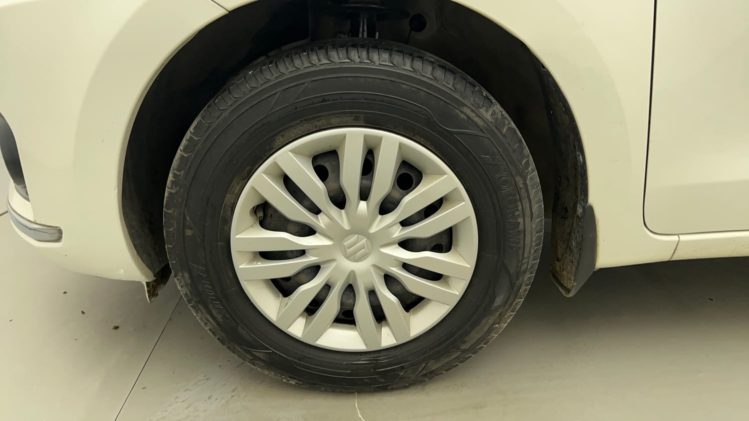 Used 2018 Maruti Suzuki Dzire VXi Petrol Manual tyres LEFT FRONT TYRE RIM VIEW