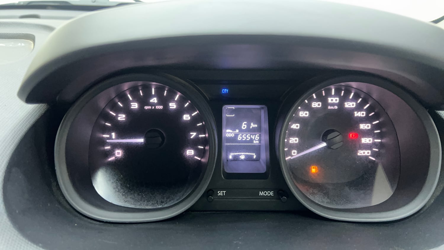 Used 2018 Tata Tiago Revotron XT Petrol Manual interior CLUSTERMETER VIEW