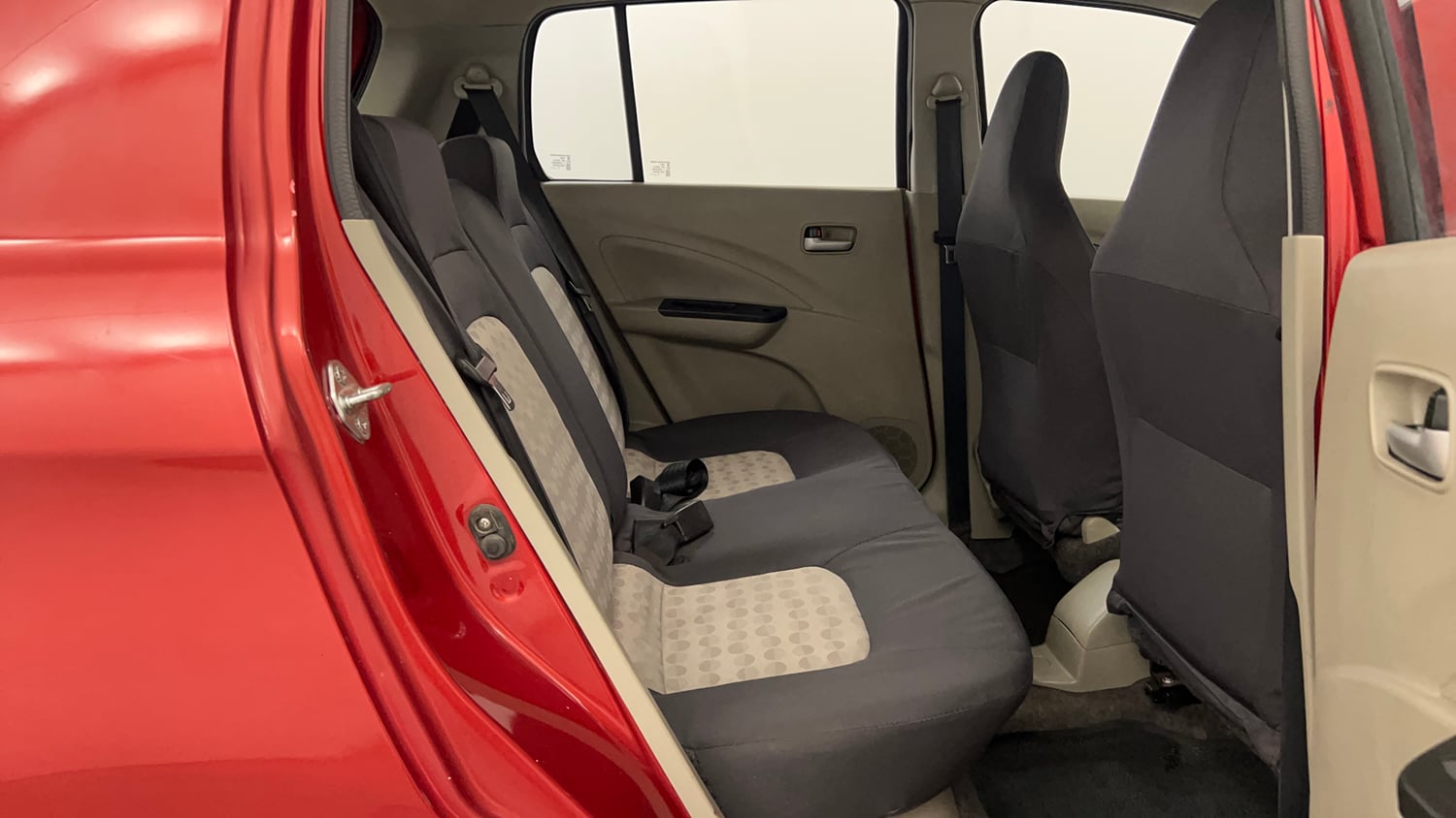 Used 2014 Maruti Suzuki Celerio VXi AMT Petrol Automatic interior RIGHT SIDE REAR DOOR CABIN VIEW