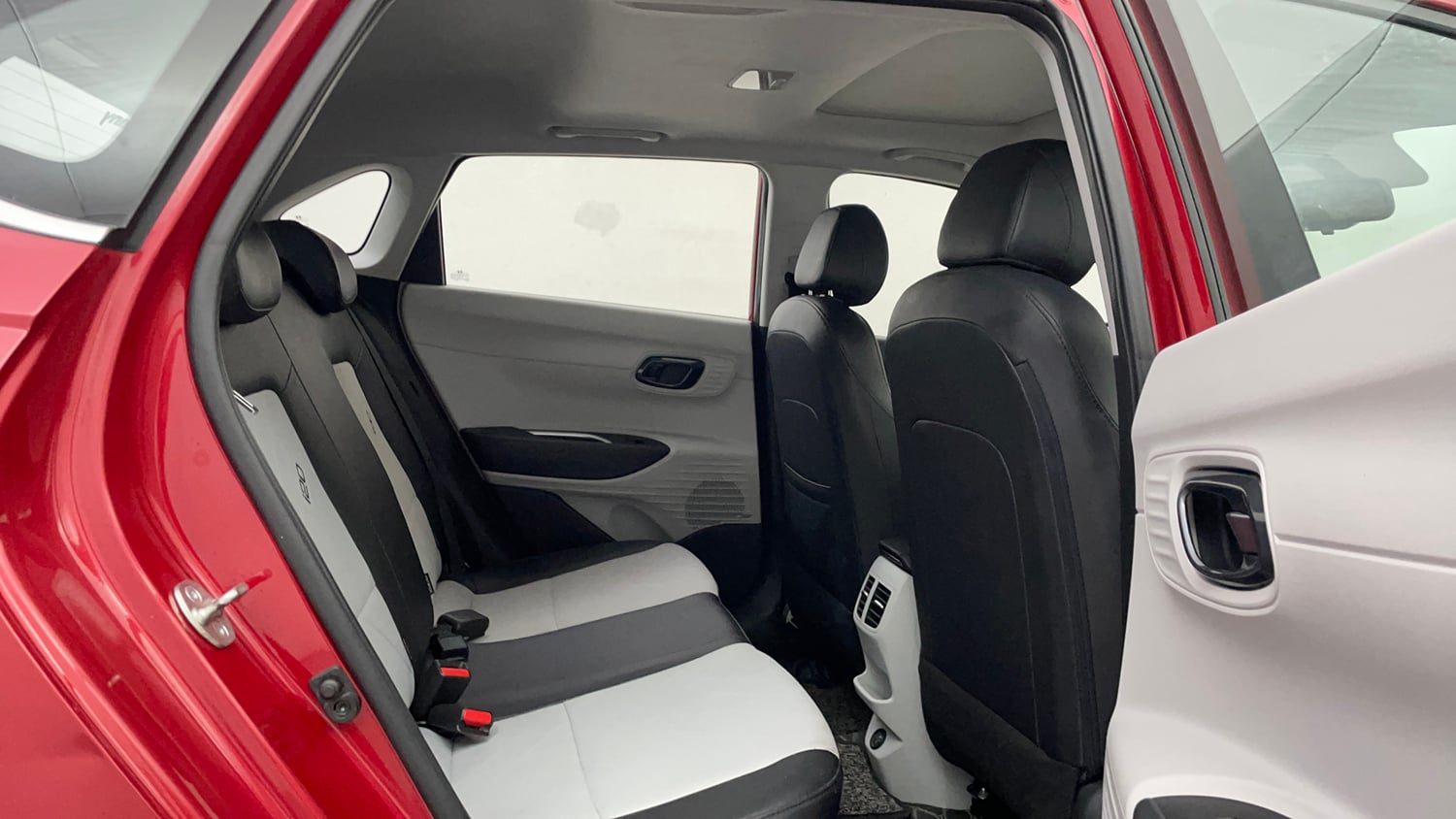 Used 2023 Hyundai New i20 Asta (O) 1.2 IVT Petrol Automatic interior RIGHT SIDE REAR DOOR CABIN VIEW