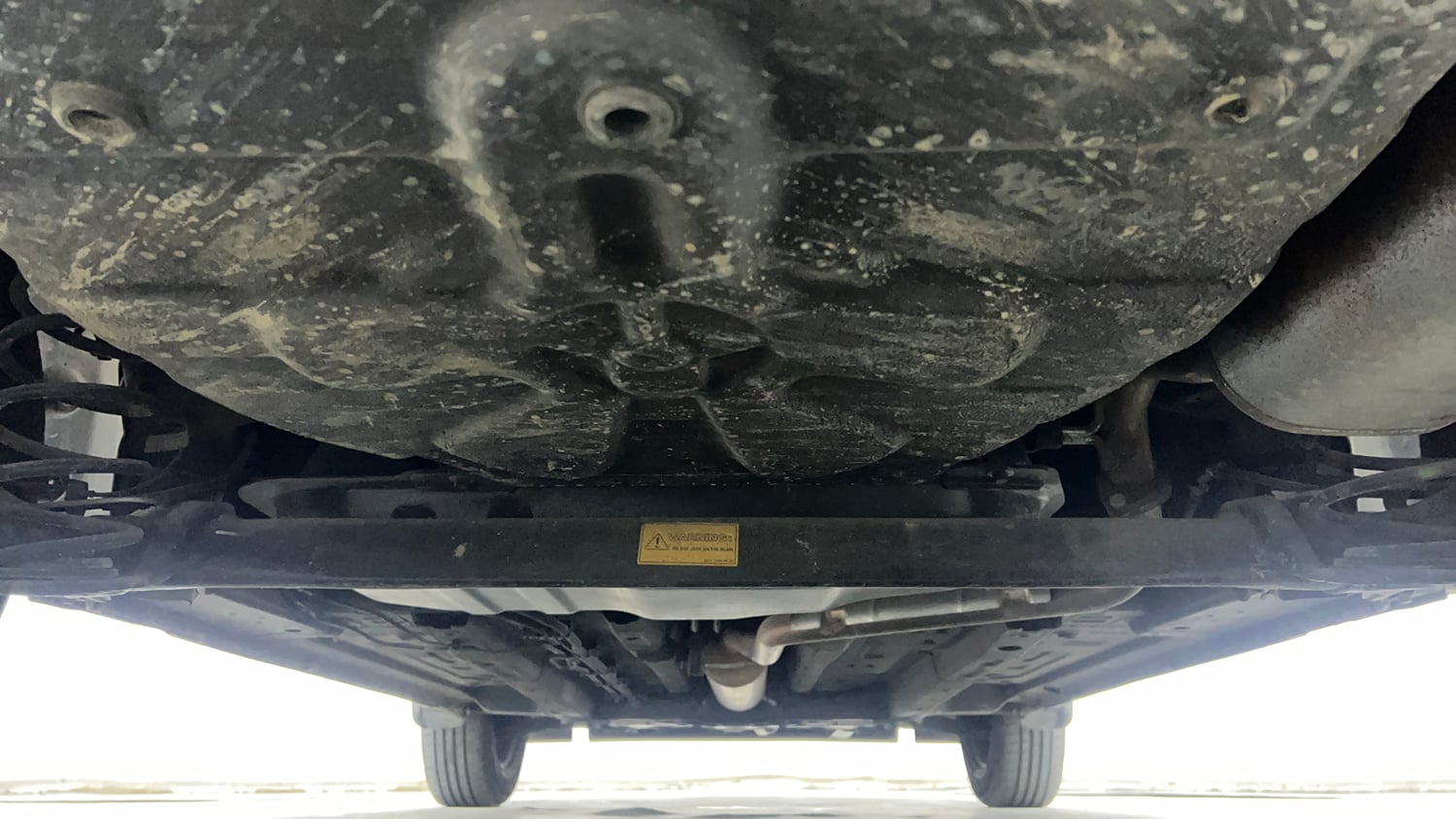 Used 2024 Tata Punch Adventure Rhythm Pack MT Petrol Manual extra REAR UNDERBODY VIEW (TAKEN FROM REAR)