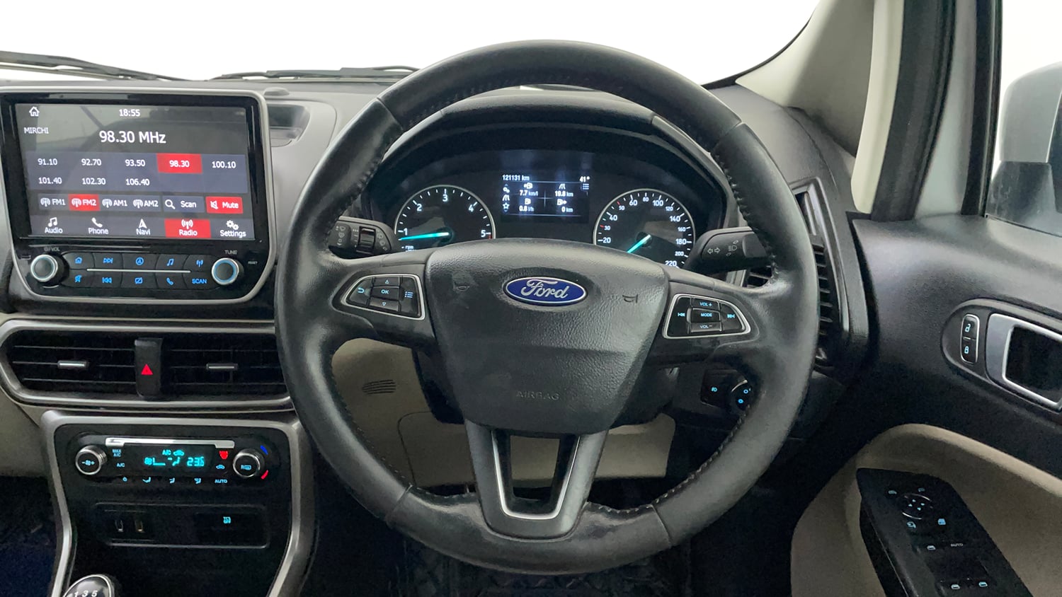 Used 2019 Ford EcoSport Titanium + 1.5L TDCi Diesel Manual interior STEERING VIEW