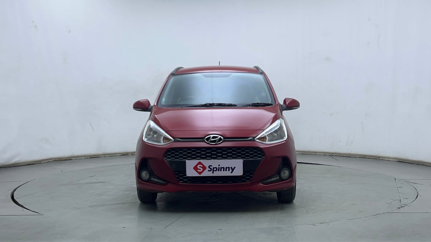 Used 2019 Hyundai Grand i10 Sportz 1.2 Kappa VTVT Petrol Manual exterior FRONT VIEW