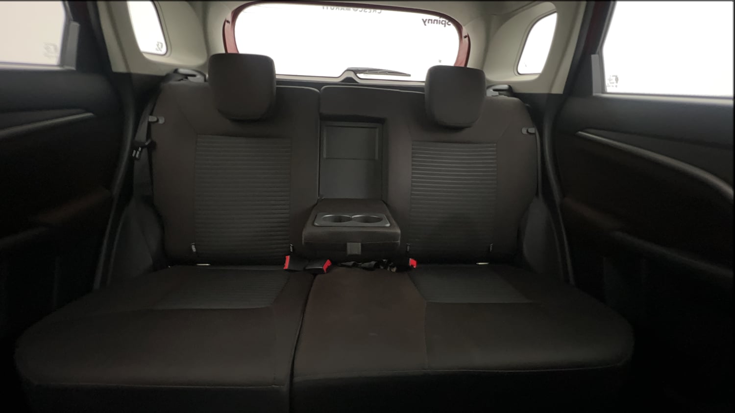 Used 2023 Maruti Suzuki Brezza Zxi Dual Tone Petrol Manual interior REAR SEAT CONDITION VIEW