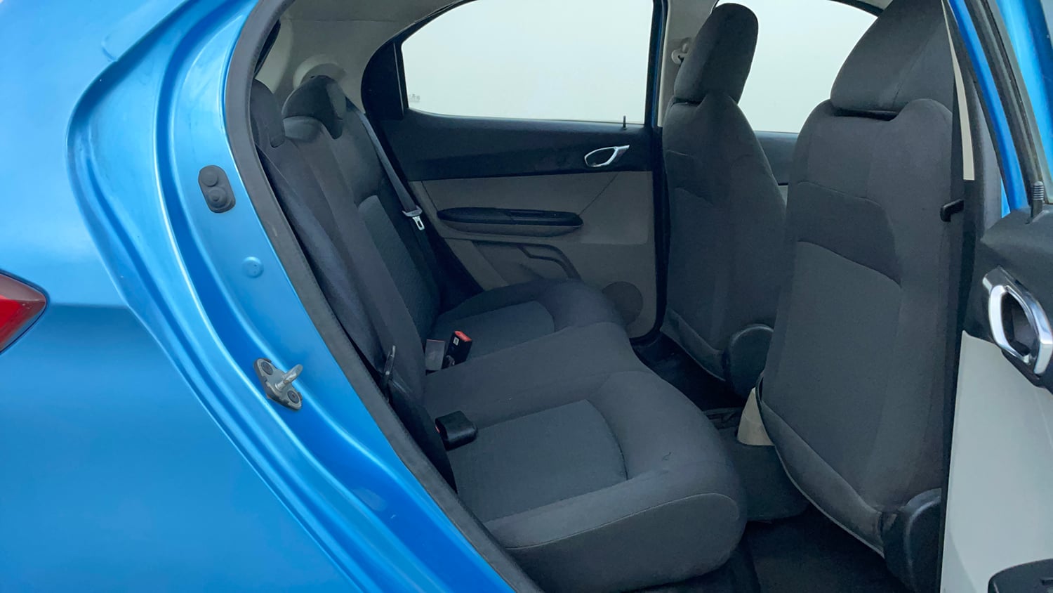Used 2017 Tata Tiago Revotron XZ Petrol Manual interior RIGHT SIDE REAR DOOR CABIN VIEW