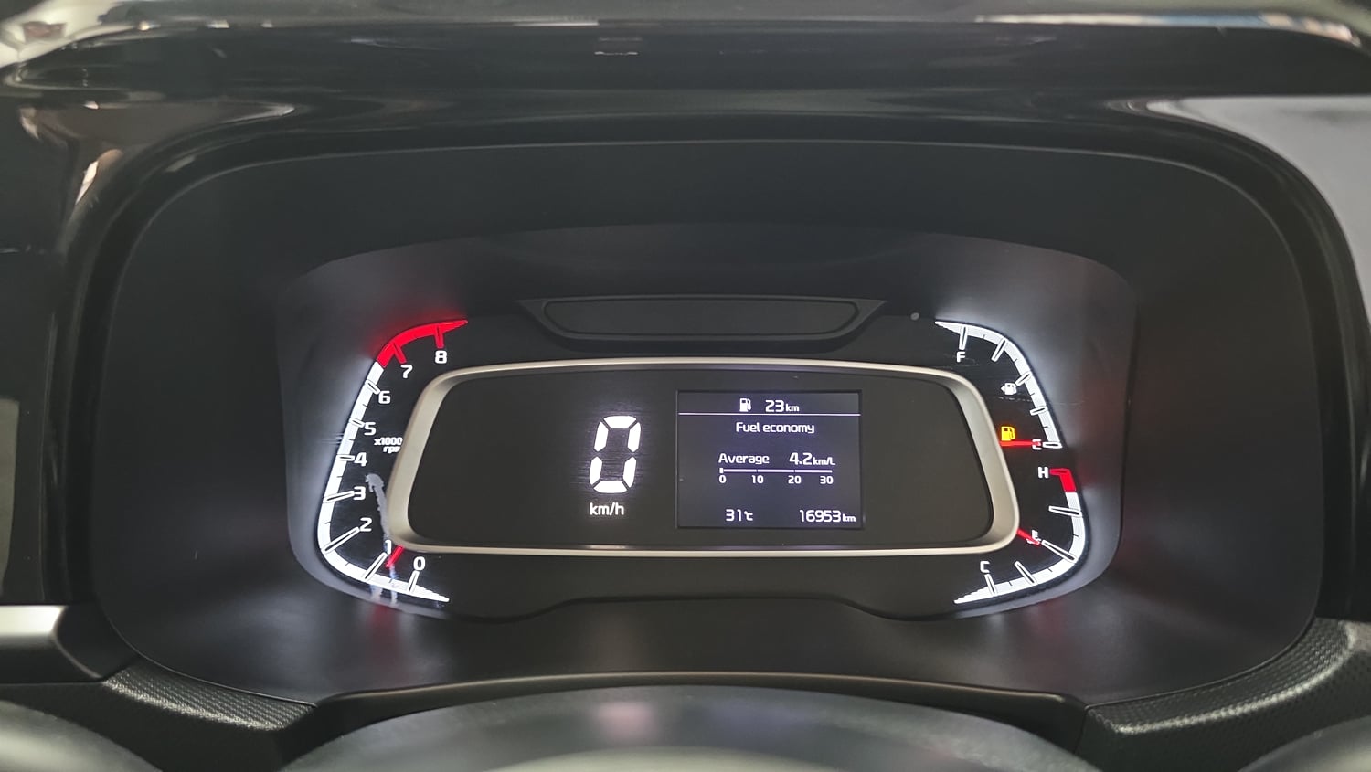 Used 2022 Kia Sonet HTK Plus 1.2 Petrol Manual interior CLUSTERMETER VIEW