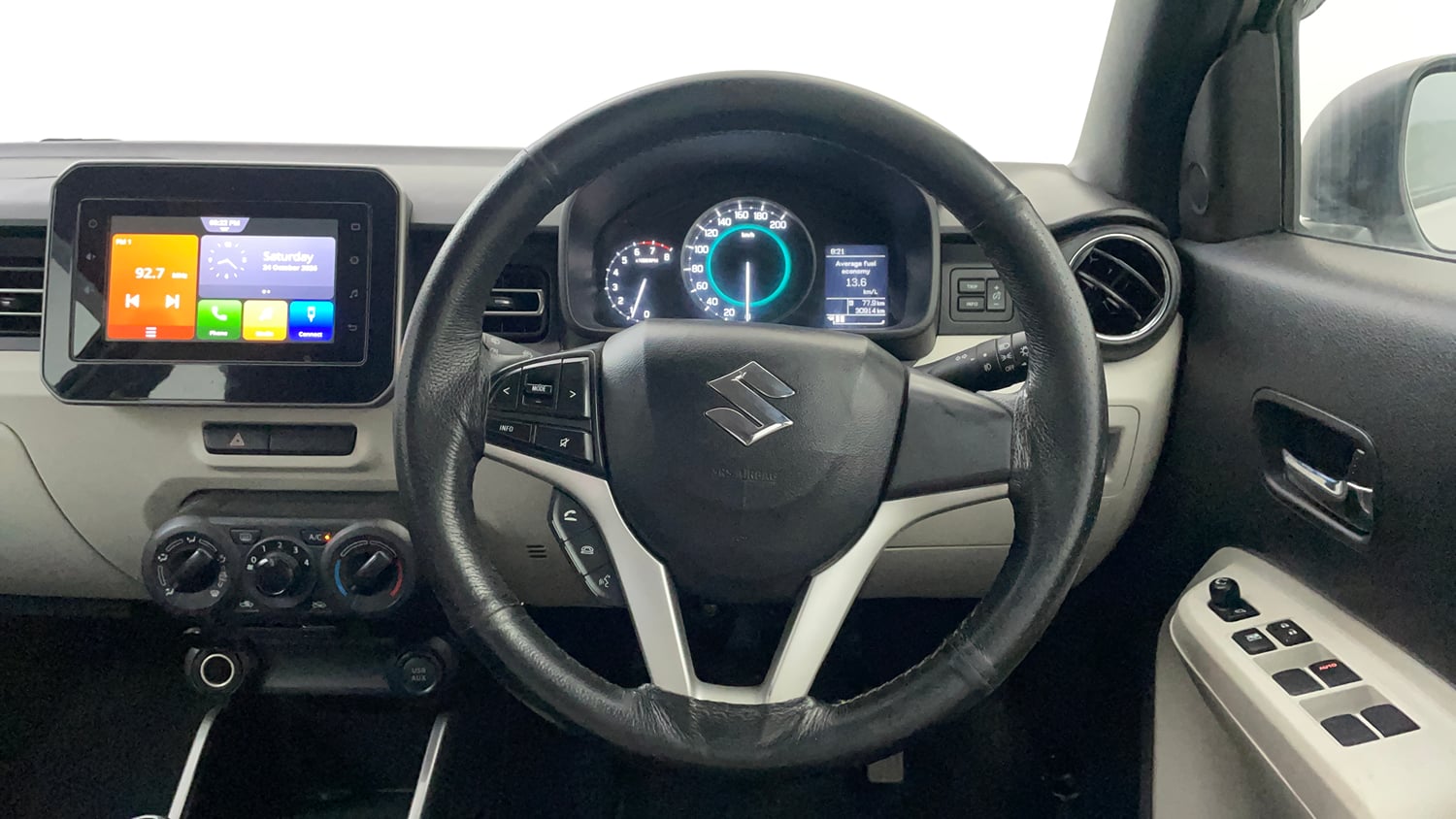 Used 2022 Maruti Suzuki Ignis Zeta 1.2 MT Petrol Manual interior STEERING VIEW