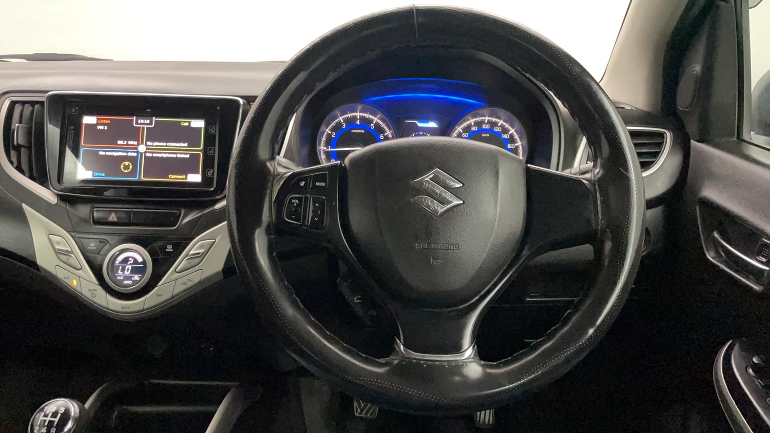 Used 2018 Maruti Suzuki Baleno Alpha 1.2 Petrol Manual interior STEERING VIEW