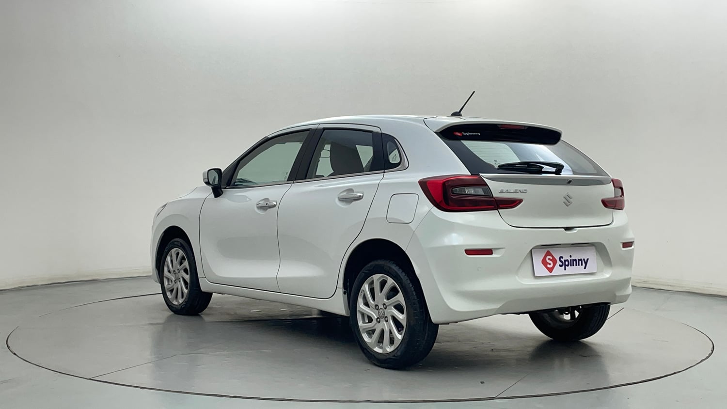 Used 2024 Maruti Suzuki Baleno Zeta AGS Petrol Automatic exterior LEFT REAR CORNER VIEW