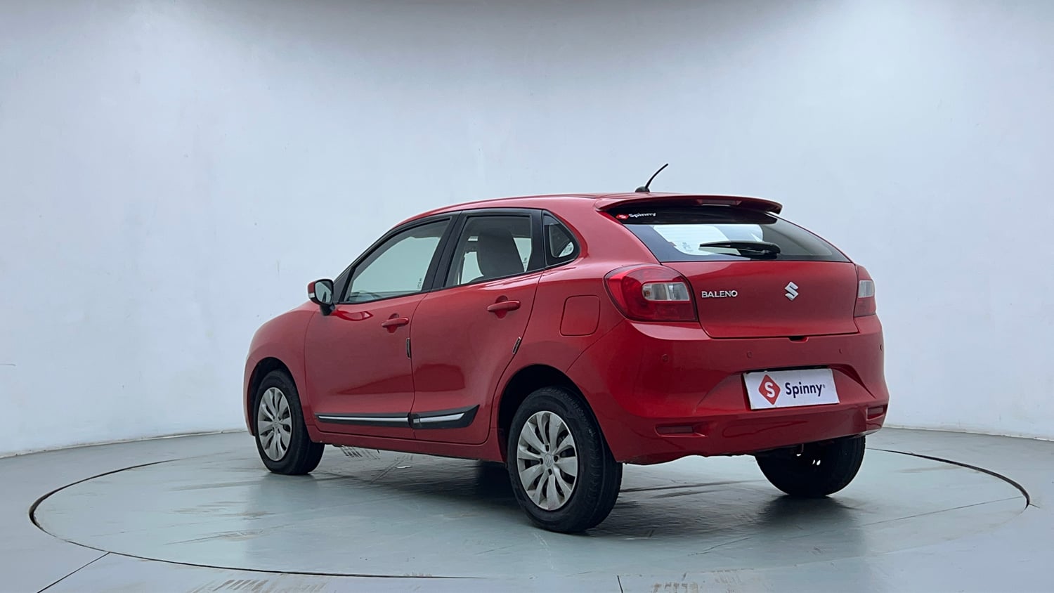 Used 2018 Maruti Suzuki Baleno Delta 1.2 AT Petrol Automatic exterior LEFT REAR CORNER VIEW