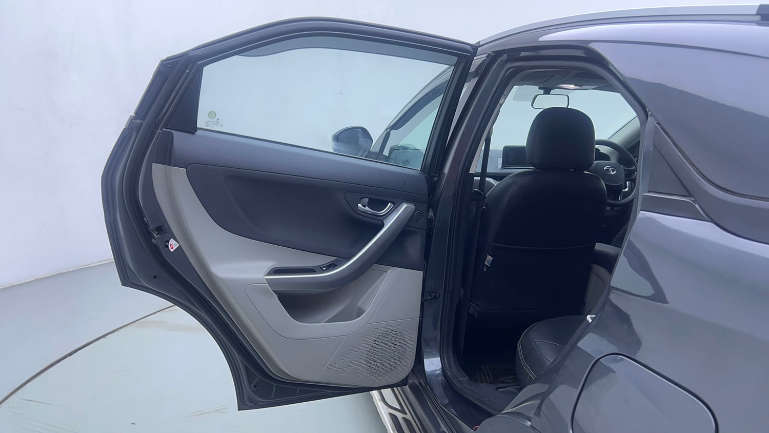 Used 2018 Tata Nexon XZA Plus Diesel Diesel Automatic interior LEFT REAR DOOR OPEN VIEW