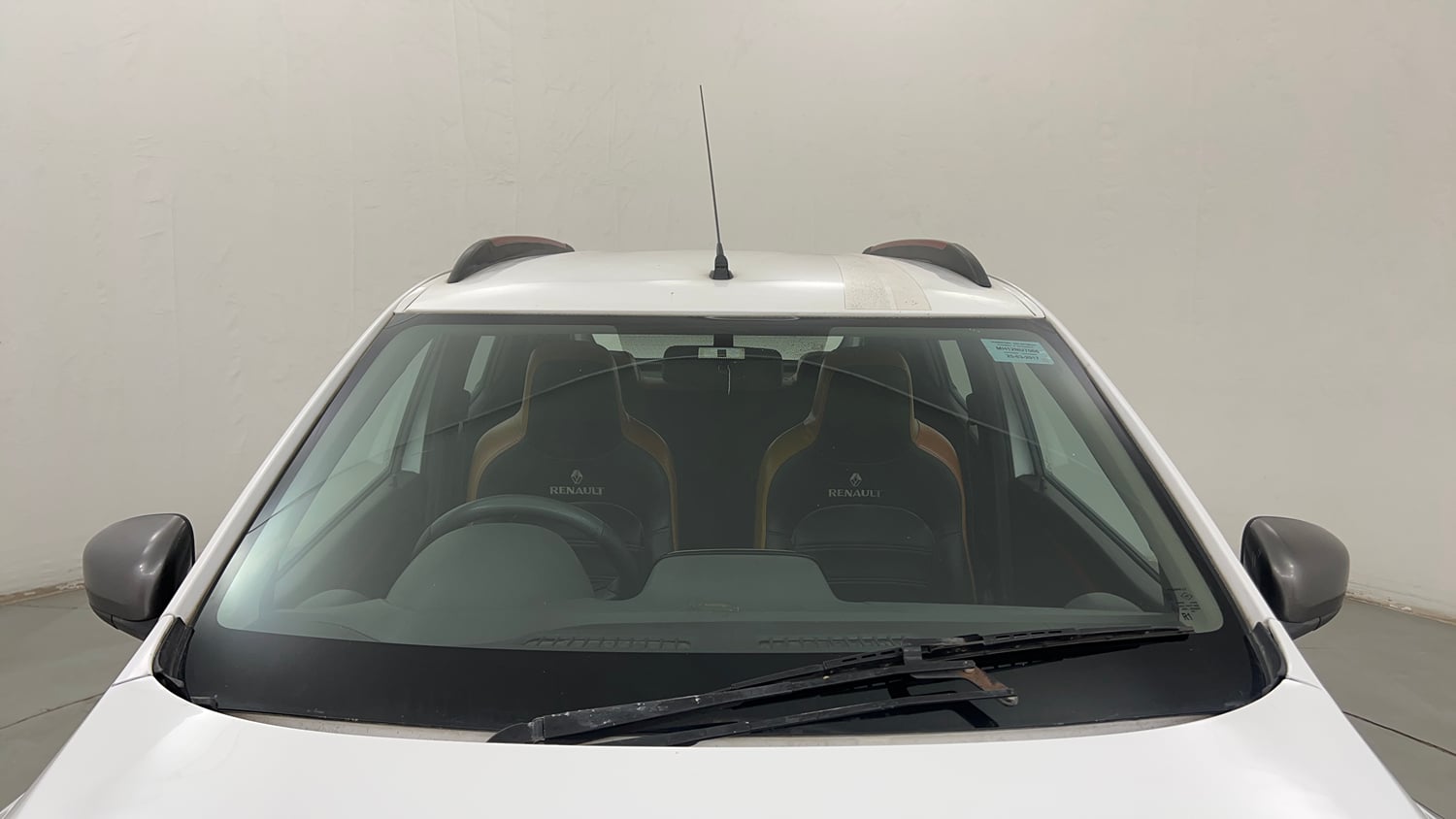 Used 2017 Renault Kwid 1.0 RXT AMT Petrol Automatic exterior FRONT WINDSHIELD VIEW