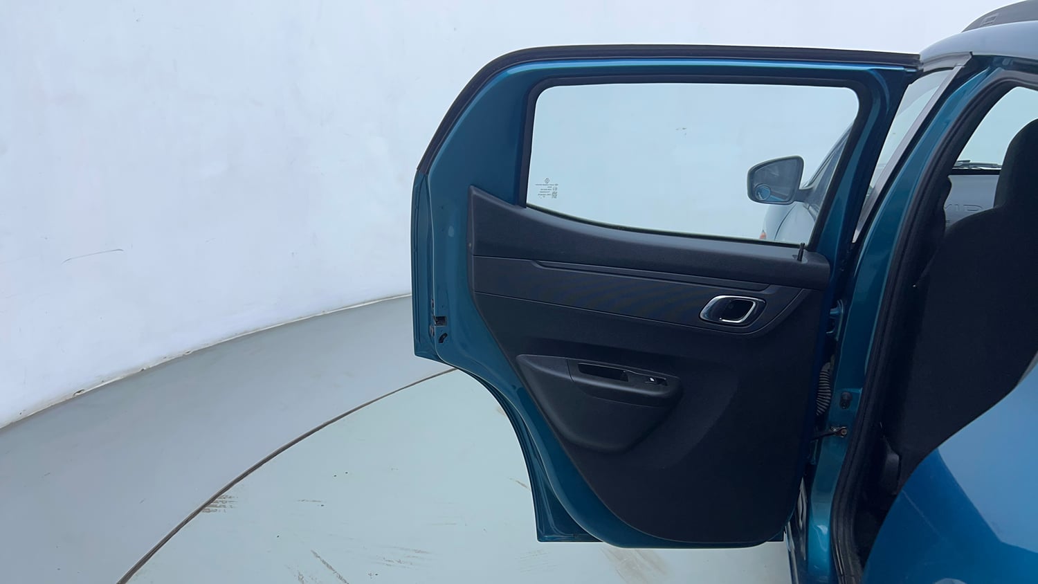 Used 2021 Renault Kwid CLIMBER 1.0 AMT Opt Petrol Automatic interior LEFT REAR DOOR OPEN VIEW