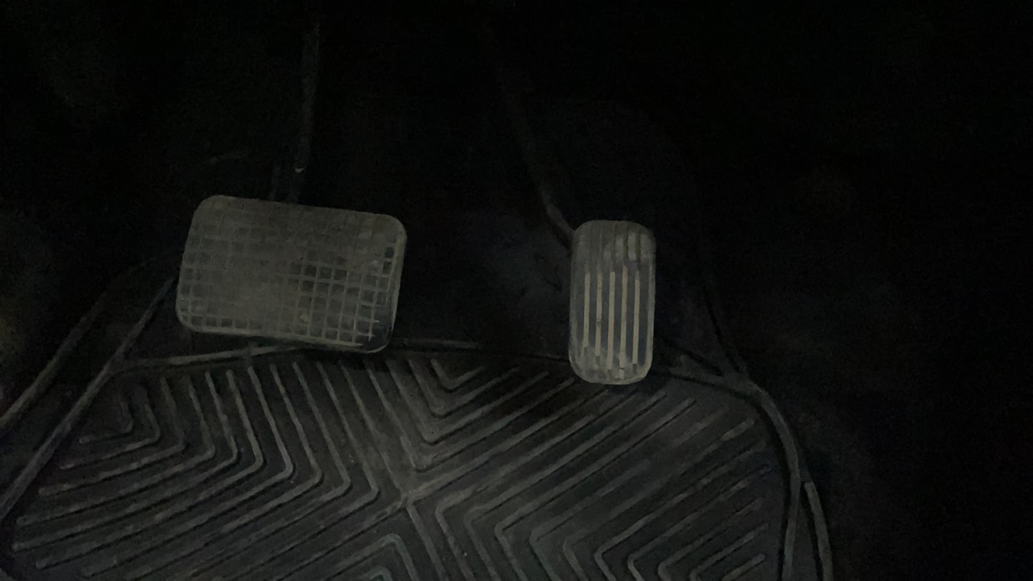 Used 2022 Tata Tiago XZA Plus Petrol Automatic interior PEDALS VIEW
