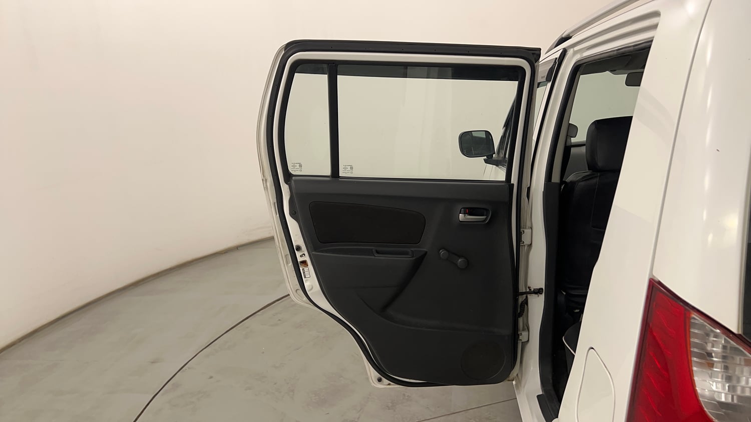 Used 2012 Maruti Suzuki Wagon R LXi Petrol Manual interior LEFT REAR DOOR OPEN VIEW