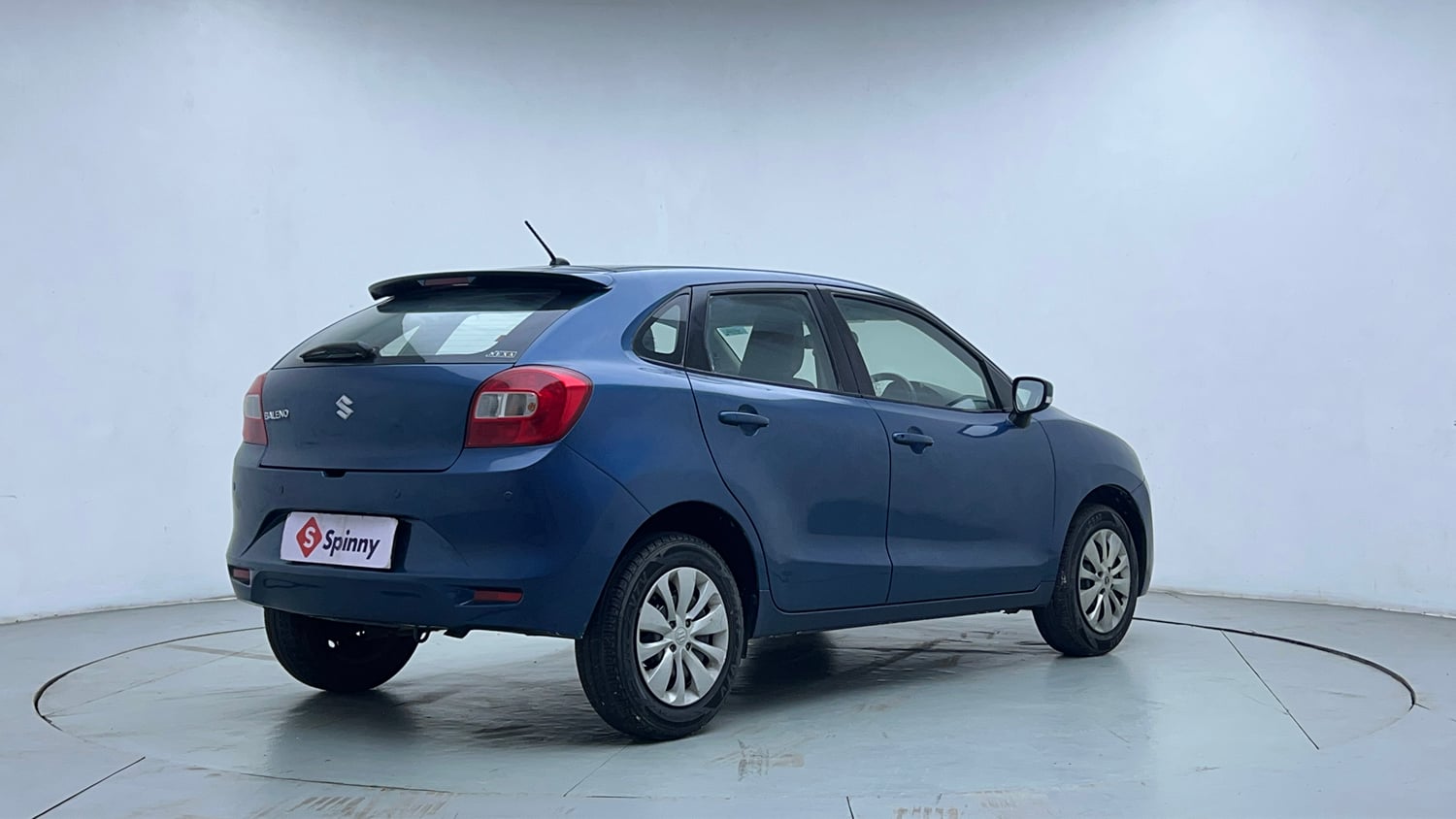 Used 2017 Maruti Suzuki Baleno Delta 1.2 Petrol Manual exterior RIGHT REAR CORNER VIEW