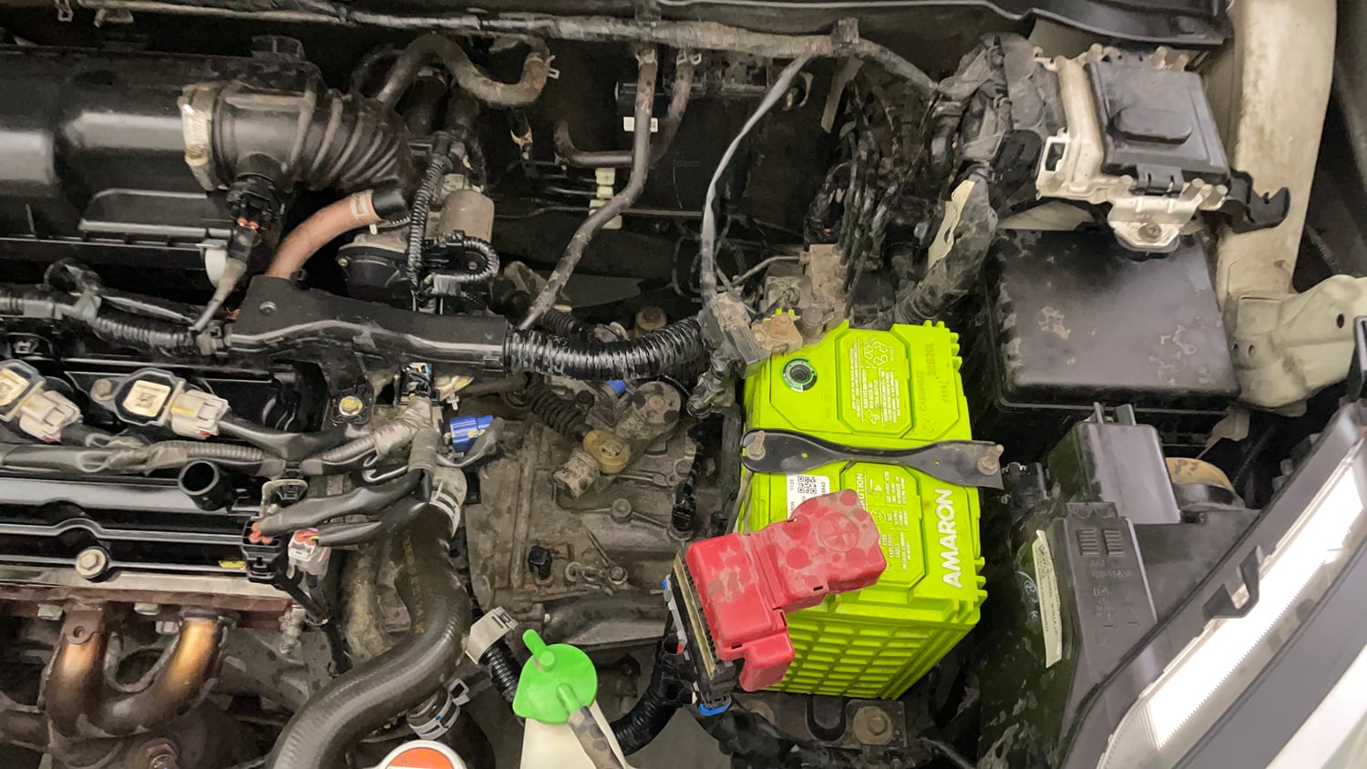 Used 2022 Maruti Suzuki Ignis Zeta 1.2 MT Petrol Manual engine ENGINE LEFT SIDE VIEW