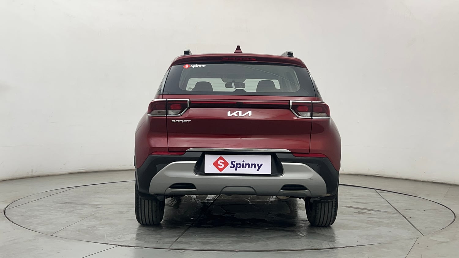 Used 2022 Kia Sonet HTK Plus 1.2 Petrol Manual exterior BACK VIEW