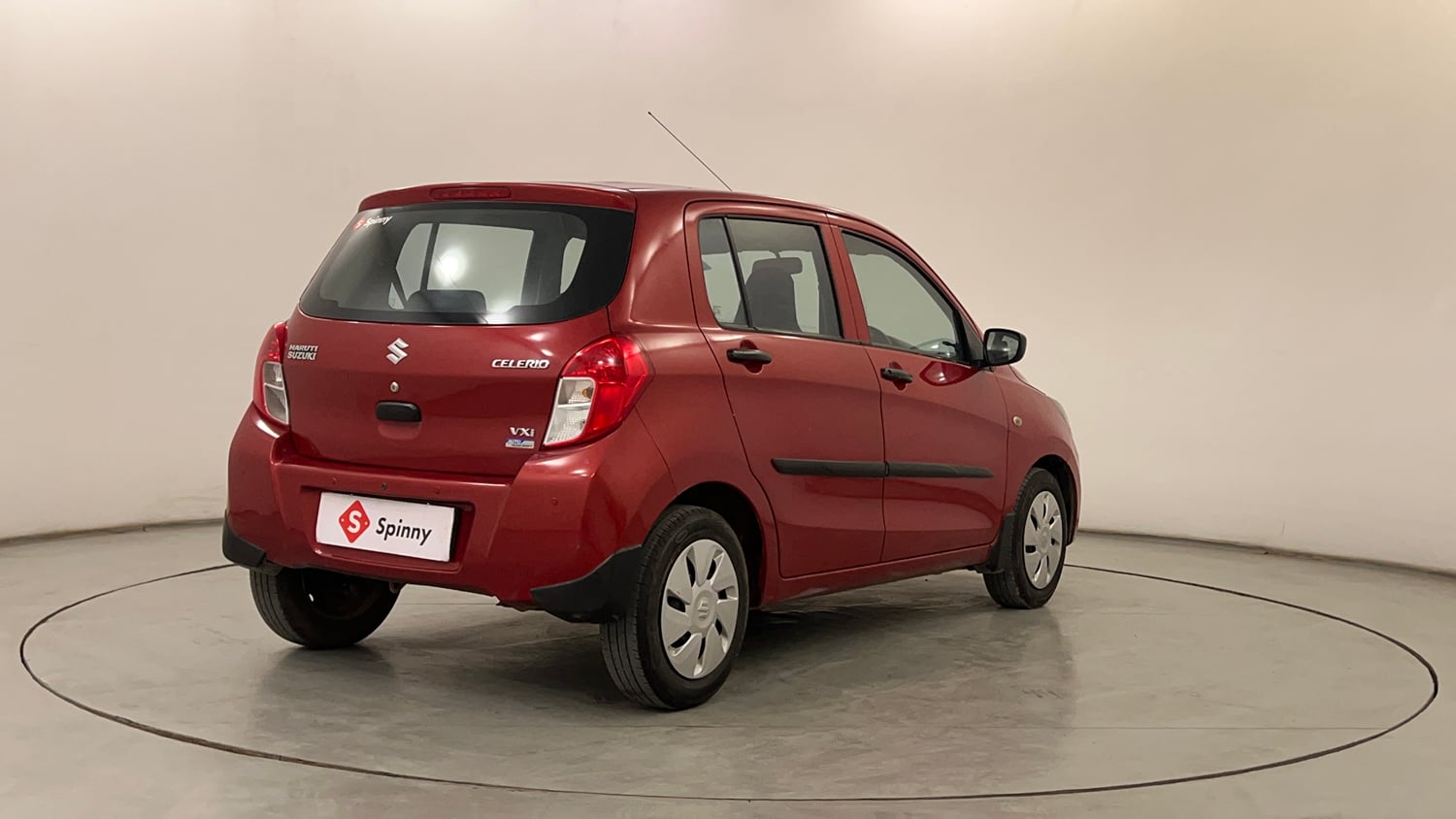 Used 2014 Maruti Suzuki Celerio VXi AMT Petrol Automatic exterior RIGHT REAR CORNER VIEW