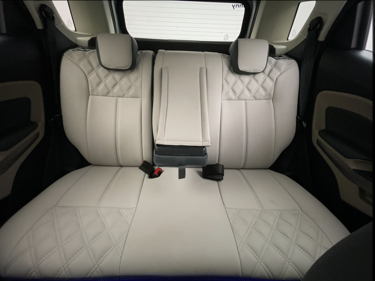 Used 2019 Ford EcoSport Titanium + 1.5L TDCi Diesel Manual interior REAR SEAT CONDITION VIEW