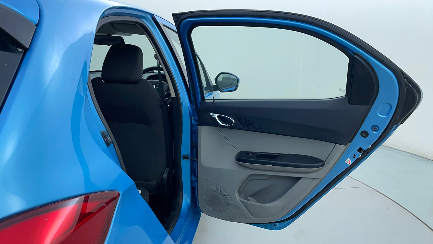Used 2017 Tata Tiago Revotron XZ Petrol Manual interior RIGHT REAR DOOR OPEN VIEW