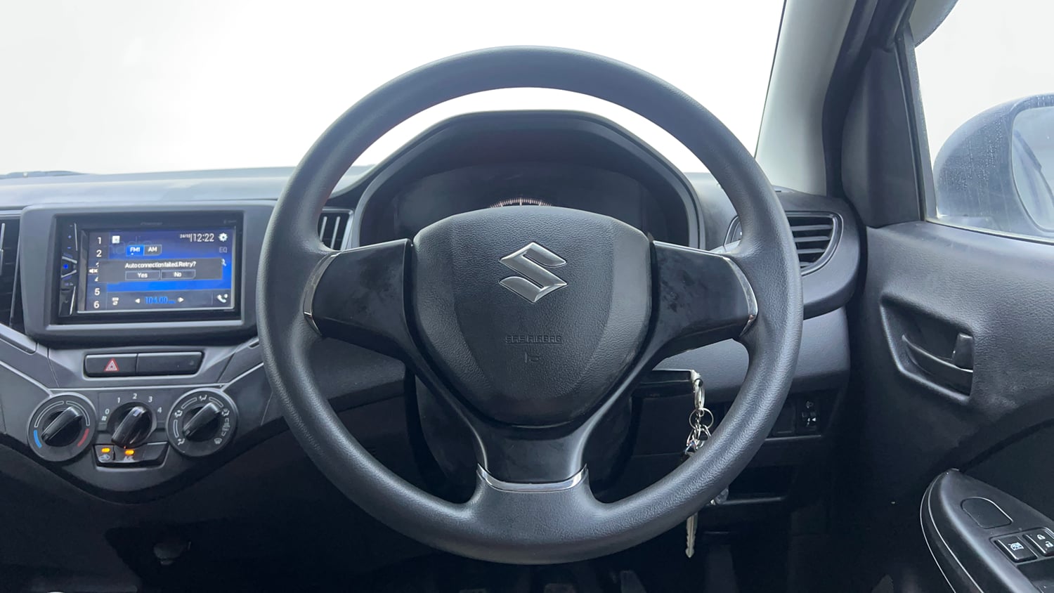 Used 2021 Maruti Suzuki Baleno Sigma Petrol Manual interior STEERING VIEW