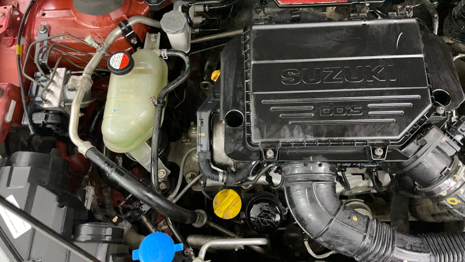 Used 2017 Maruti Suzuki Vitara Brezza ZDi+ Dual Tone Diesel Manual engine ENGINE RIGHT SIDE VIEW