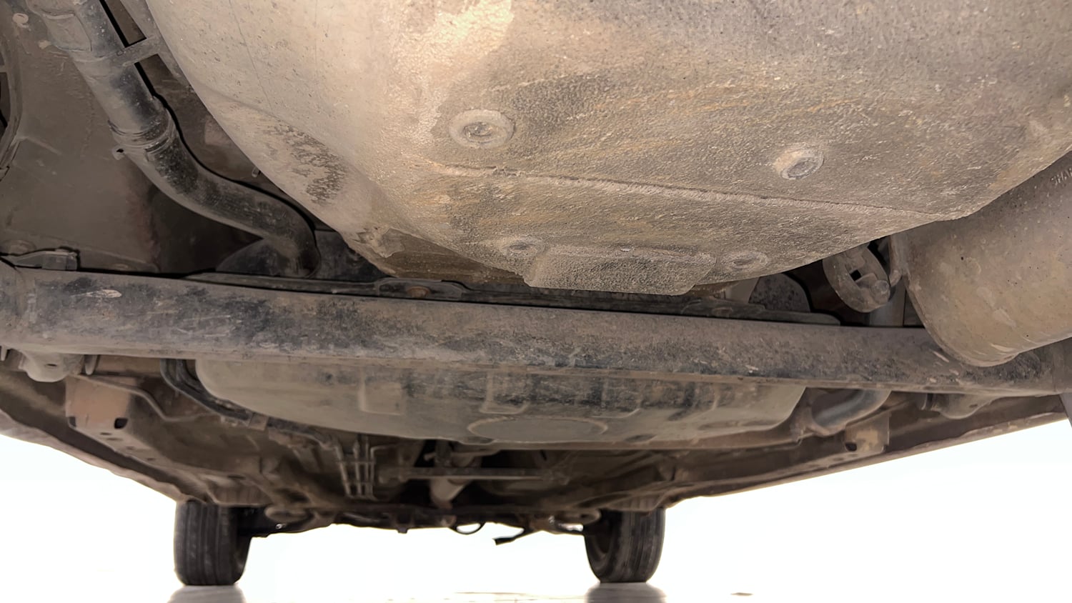 Used 2017 Tata Tiago Revotorq XT Diesel Manual extra REAR UNDERBODY VIEW (TAKEN FROM REAR)