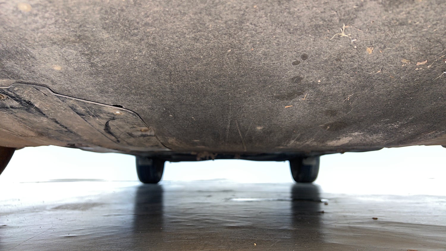 Used 2022 Maruti Suzuki Baleno Alpha AGS Petrol Automatic extra FRONT LEFT UNDERBODY VIEW