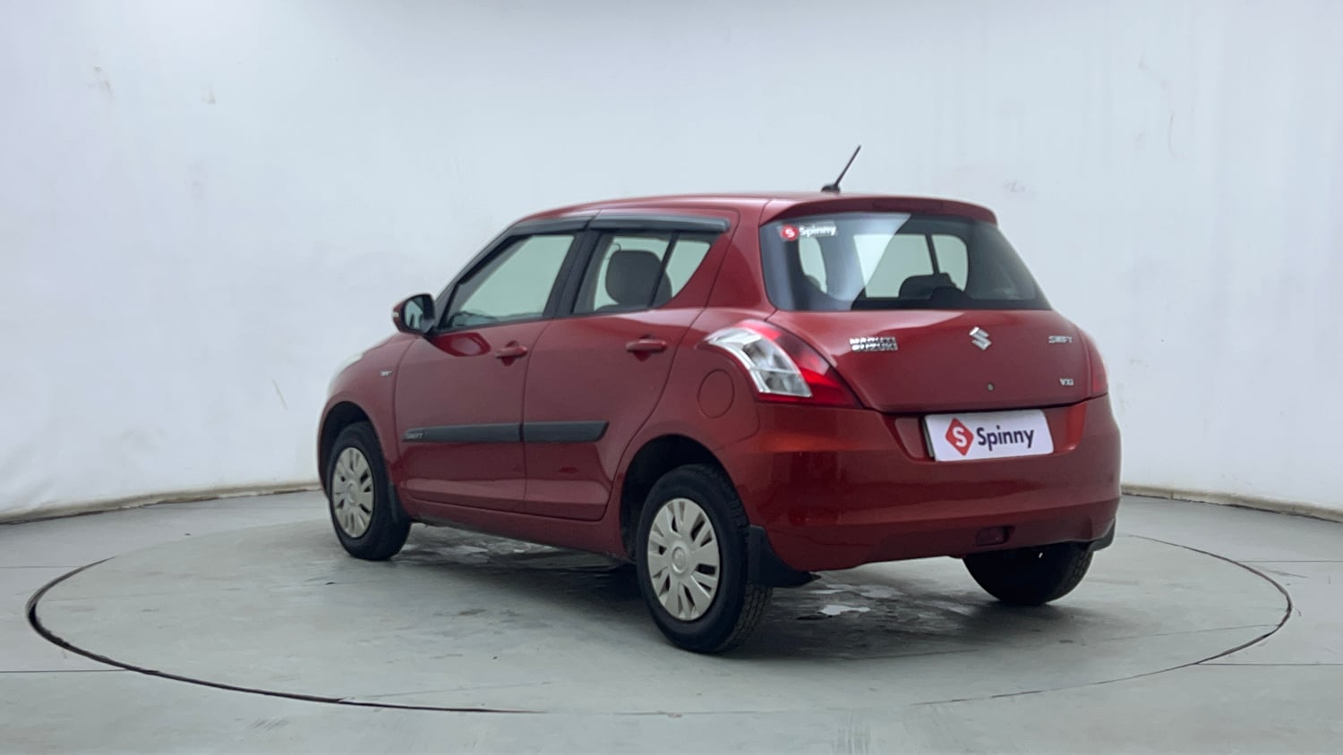 Used 2014 Maruti Suzuki Swift VXi Petrol Manual exterior LEFT REAR CORNER VIEW