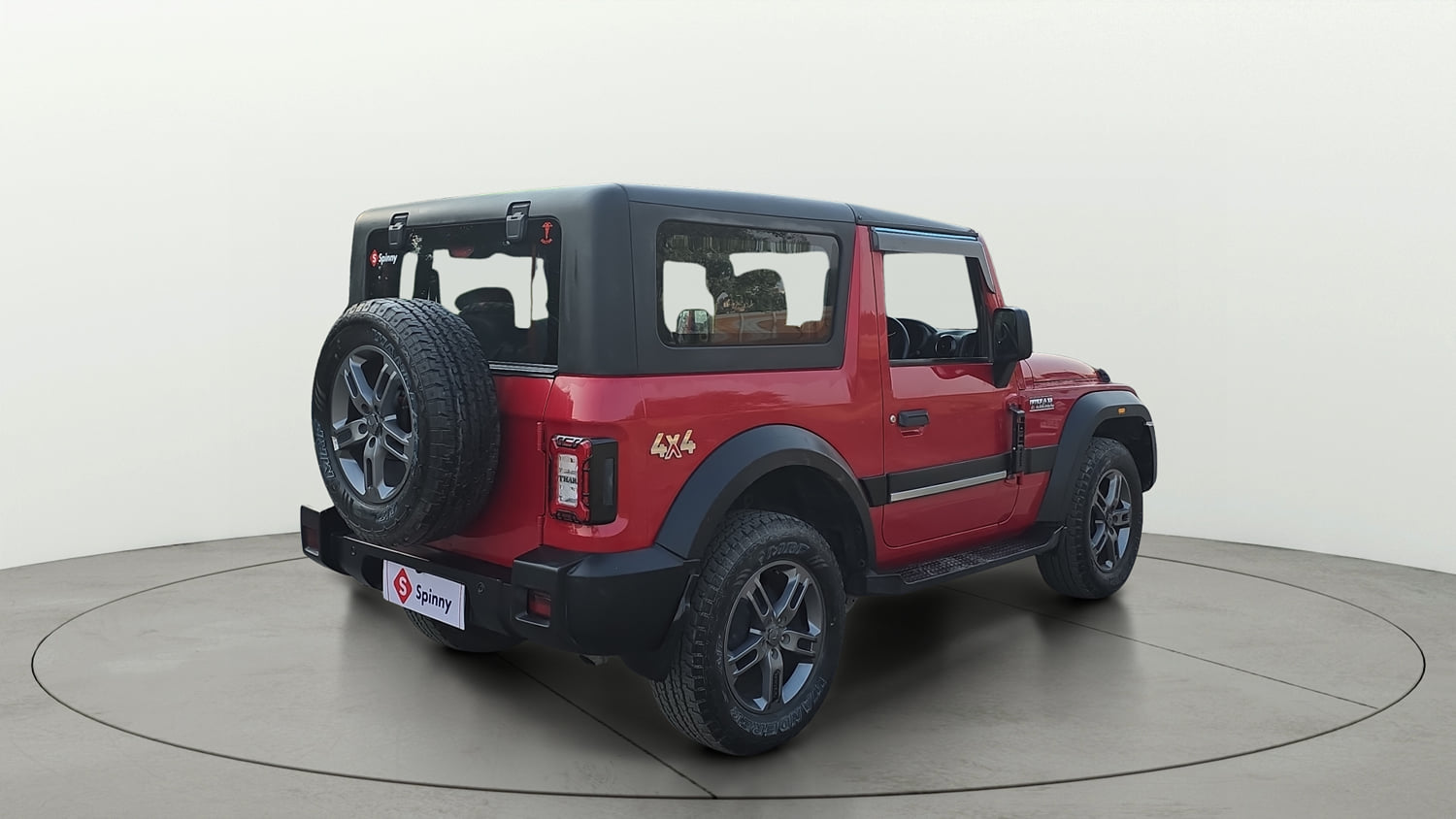 Used 2023 Mahindra Thar LX Hard Top Diesel MT 4WD Diesel Manual exterior RIGHT REAR CORNER VIEW