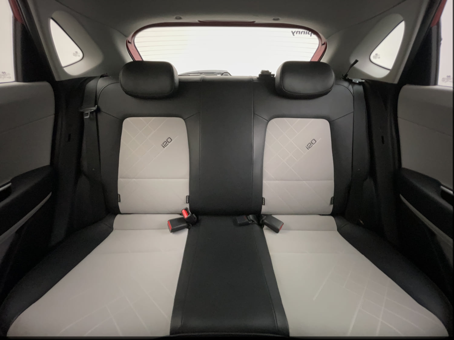 Used 2023 Hyundai New i20 Asta (O) 1.2 IVT Petrol Automatic interior REAR SEAT CONDITION VIEW