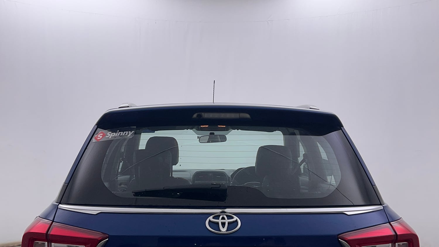 Used 2022 Toyota Urban Cruiser High Grade MT Petrol Manual exterior BACK WINDSHIELD VIEW