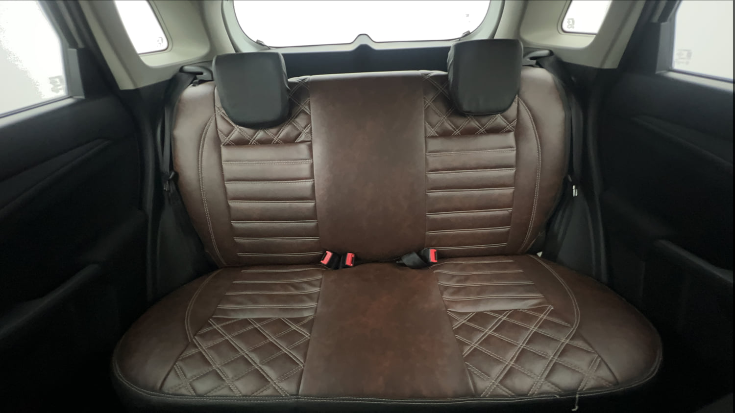 Used 2023 Maruti Suzuki Brezza VXi Petrol Manual interior REAR SEAT CONDITION VIEW