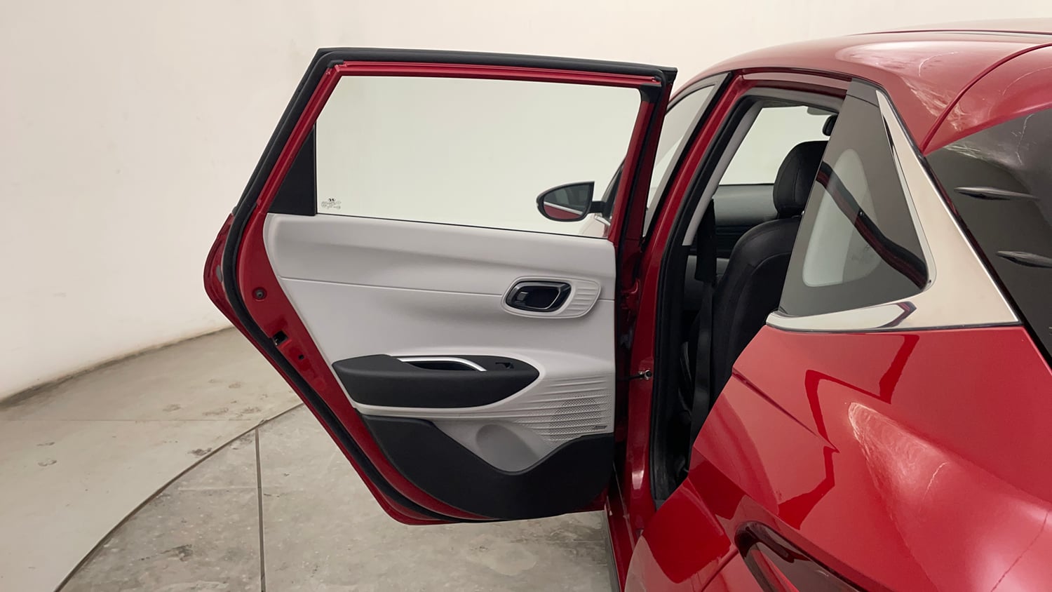 Used 2023 Hyundai New i20 Asta (O) 1.2 IVT Petrol Automatic interior LEFT REAR DOOR OPEN VIEW