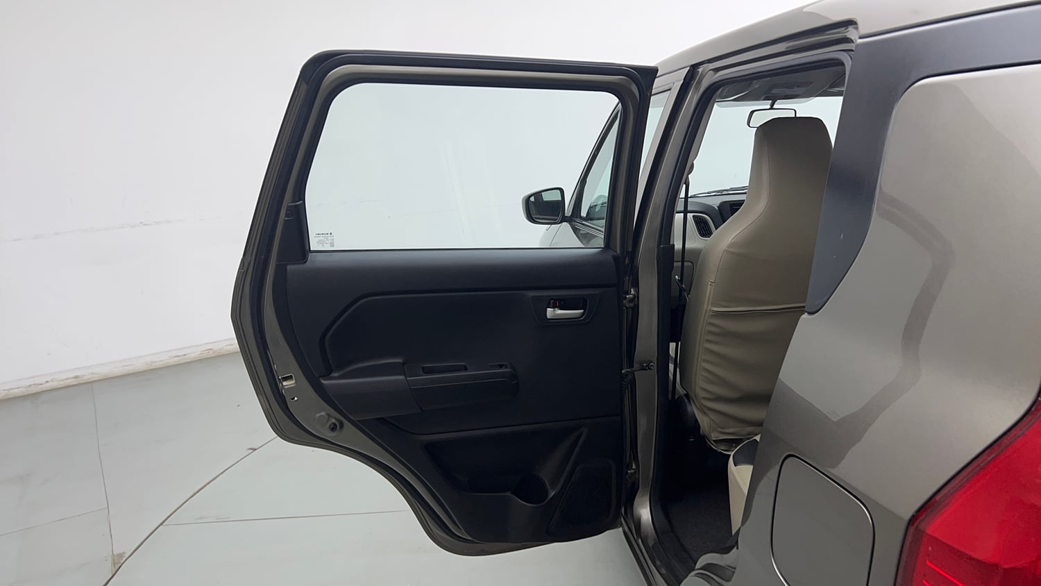 Used 2019 Maruti Suzuki Wagon R 1.0 VXi 1.0 Petrol Manual interior LEFT REAR DOOR OPEN VIEW