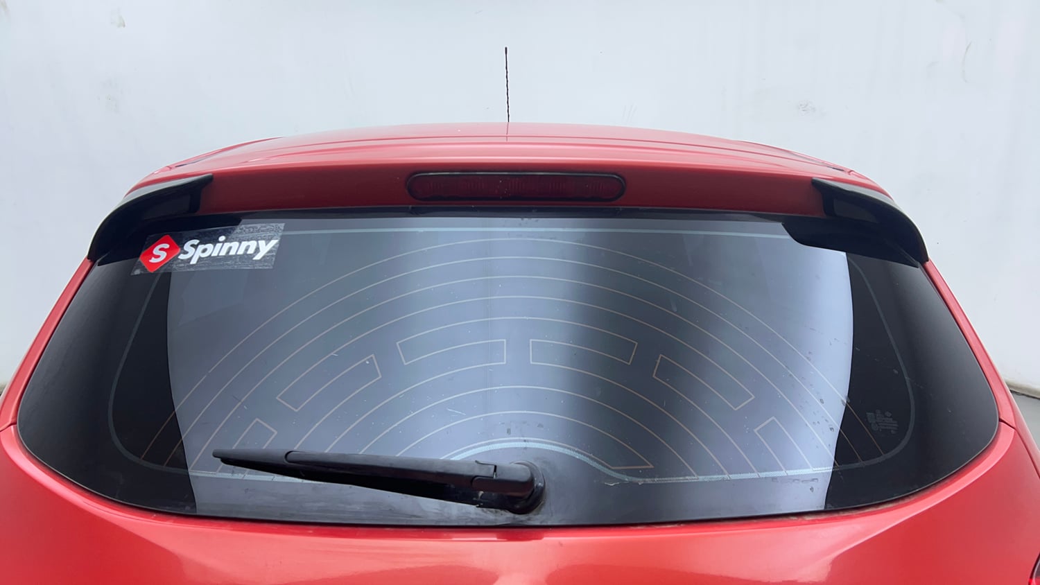 Used 2021 Tata Tiago XZ Plus Petrol Manual exterior BACK WINDSHIELD VIEW