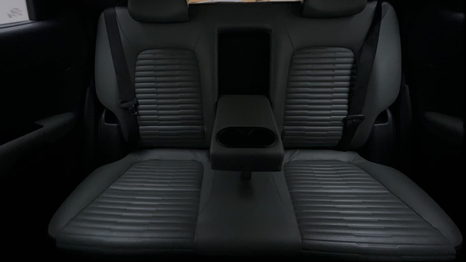 Used 2022 Kia Sonet X Line 1.0 DCT Petrol Automatic interior REAR SEAT CONDITION VIEW